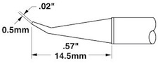 Solder Tip, Smart Heat PowerTips, STTC-544Metcal  